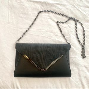 Black Aldo clutch bag